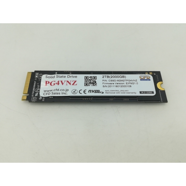 CSSD-M2M2TPG4VNZ ［PG4VNZ M.2 Type2280 NVMe 2TB］