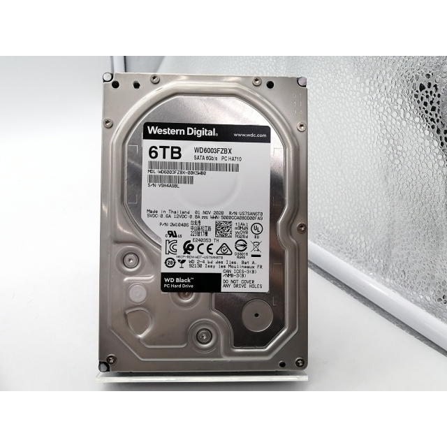 Western Digital WD6003FZBX ［WD Black 6TB］ WD Black 内蔵型