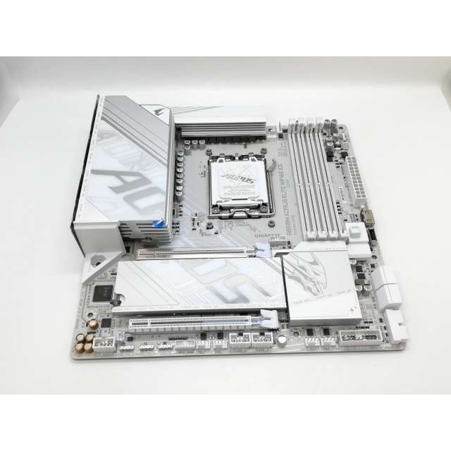 GIGABYTE B850M AORUS ELITE WIFI7 ICE-P 神鷹凛モデル Micro-ATX マザーボード｜B850M A ELT WF7 ICE-Pの商品画像
