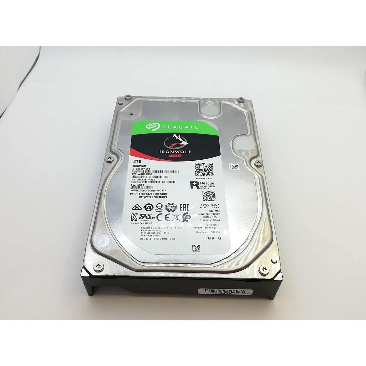 Seagate ST12000VN0008 ［IronWolf 12TB］ IRONWOLF 内蔵型