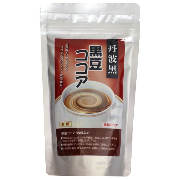 丹波豆福堂 黒豆ココア 160g×2個 ココアの商品画像