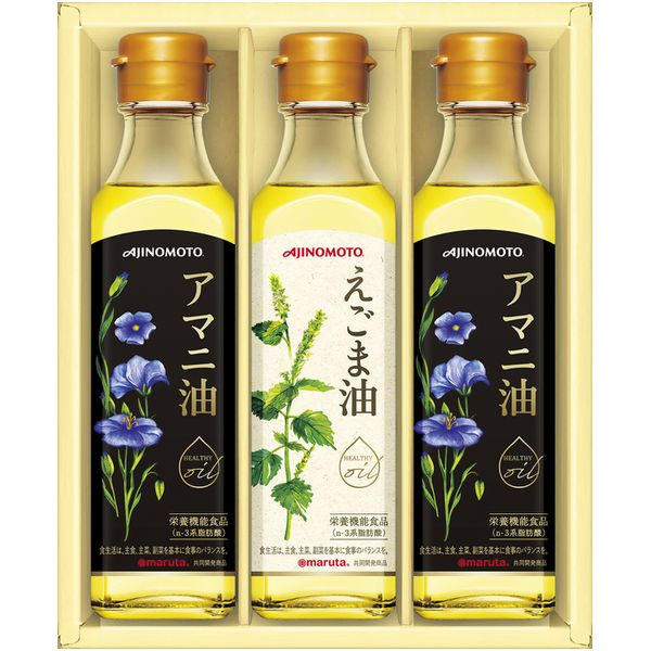  внутри праздник . ответ Ajinomoto приправа День отца подарок еда для масло здоровье масло здоровый масло дикий кунжут масло льняное семя масло ama запах ru льняное семя масло итого 3 шт. комплект здоровье обеденный стол еда EGA-30N