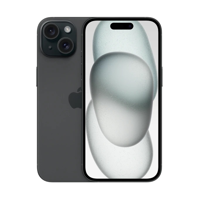 *Apple store version domestic regular SIM free iPhone15 256GB black MTMN3J/A A3089 new goods unopened! the glass film . transparent case present 