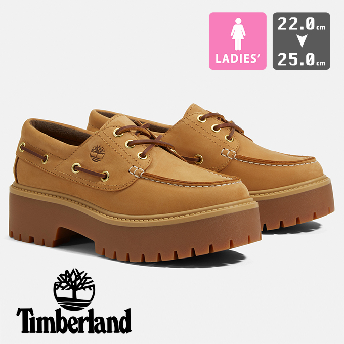 Timberland Timberland женский Stone Street лодка обувь we toSTONE STREET BOAT SHOE WHEAT 0A6AUS / 2024SPRING