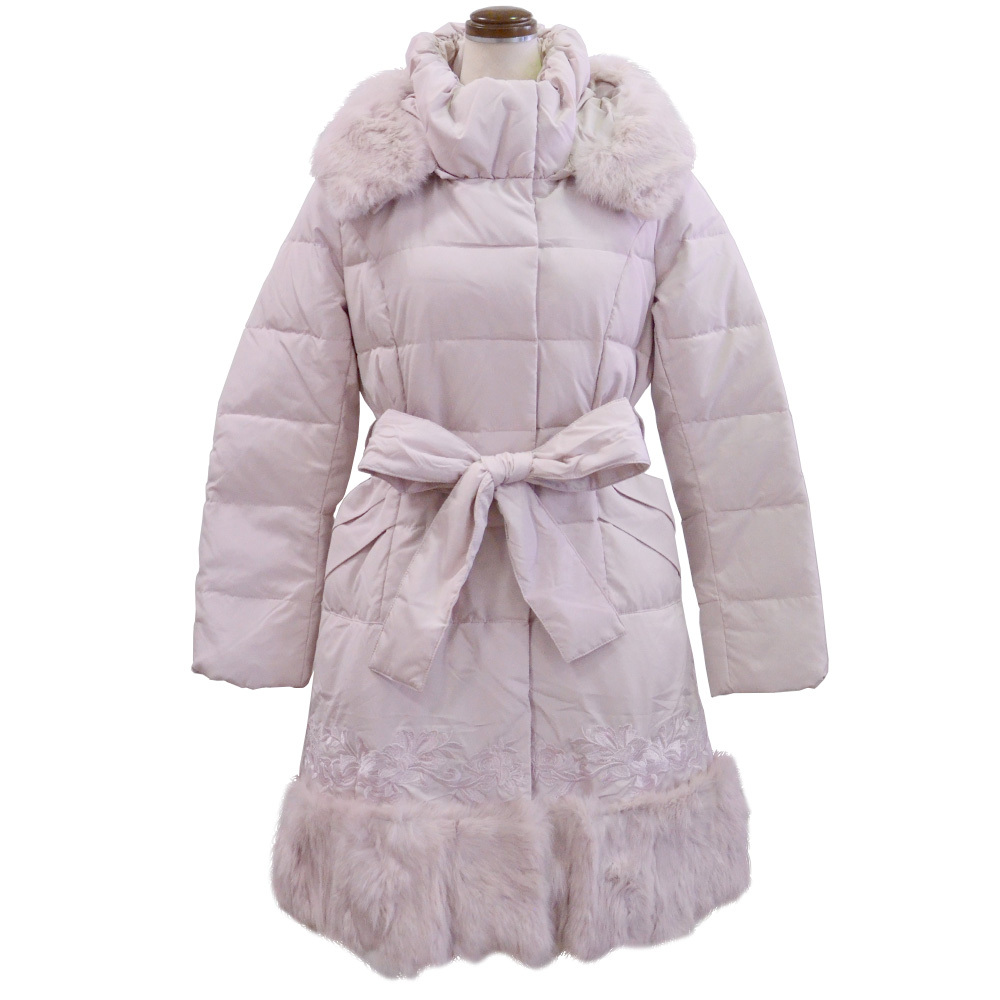 保証書付 ファー 刺繍使い暖かダウンコート ベージュ be ワンピースならjenny 通販 Yahoo ショッピング 送料無料 Test Gotravelgenic Com