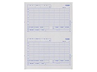  Япония закон . тарифная ставка MC-13-1 A4 штамп cut бумага [100 комплект ] платежная ведомость 