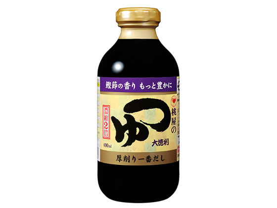 桃屋 桃屋 つゆ 大徳利（濃縮2倍） 400ml ×1本 めんつゆ、そばつゆの商品画像