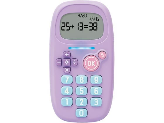 SONiC ピコトレ 暗算ドリル 四則計算用（バイオレット）GS-1139-Vの商品画像