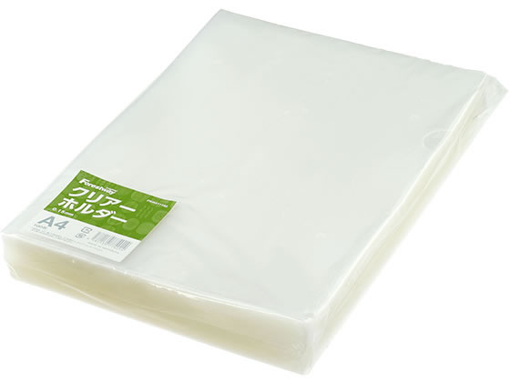 Forestway クリアーホルダー 0.15mm A4タテ 100枚入の商品画像
