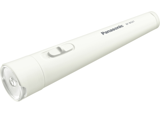 パナソニック 乾電池エボルタNEO付き LED懐中電灯 BF-BG01N-W ×1個の商品画像
