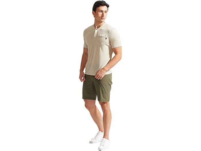 ( посылать за ) жемчуг izmi low b Tec Henry Pearl Izumi Rove Tech Henley Stone