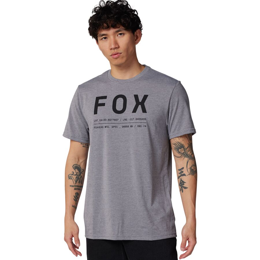 ( посылать за ) лиса рейсинг мужской non Stop Short рукав Tec T- рубашка - мужской Fox Racing men