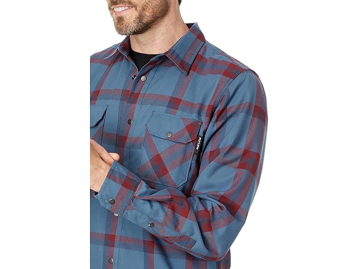 ( посылать за ) fly low рычаг управления Tec фланель Flylow Handlebar Tech Flannel River/Redwood Plaid