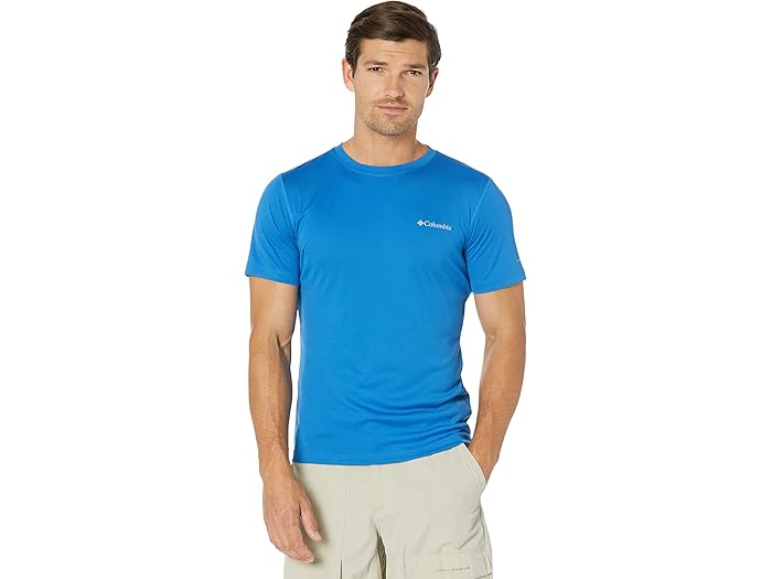 ( посылать за ) Colombia Zero Short рукав рубашка Columbia Zero Rules? Short Sleeve Shirt Bright Indigo