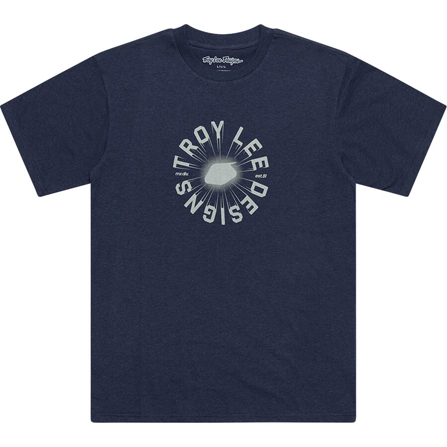 ( посылать за ) Troy Lee дизайн z мужской Short рукав футболка - мужской Troy Lee Designs men Short-Sleeve T-Shirt - Men's Rotation Navy Heather