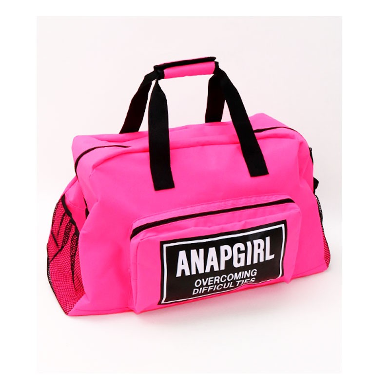 Anap Girl アナップガール ロゴ ボストンバッグ 修学旅行 旅行 林間学校 Bag 通学 部活 キッズ 子供 子ども 女の子 130cm 140cm 150cm Anapgirl 919 5676 Jenni Anap Ziddy 子供服 Jewel 通販 Yahoo ショッピング