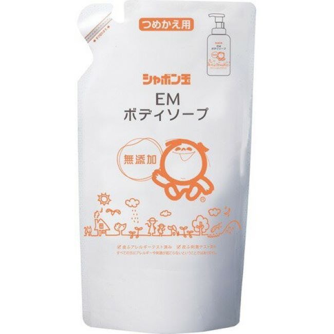 シャボン玉石けん シャボン玉石けん EMボディソープ つめかえ用 420ml×1個 ボディソープの商品画像