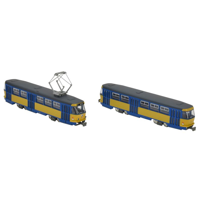 トミーテック 鉄道コレクション ライプツィヒトラム タトラT4＋B4タイプ2両セットF 327721 ジオコレ 鉄道コレクション Nゲージの外国車両の商品画像