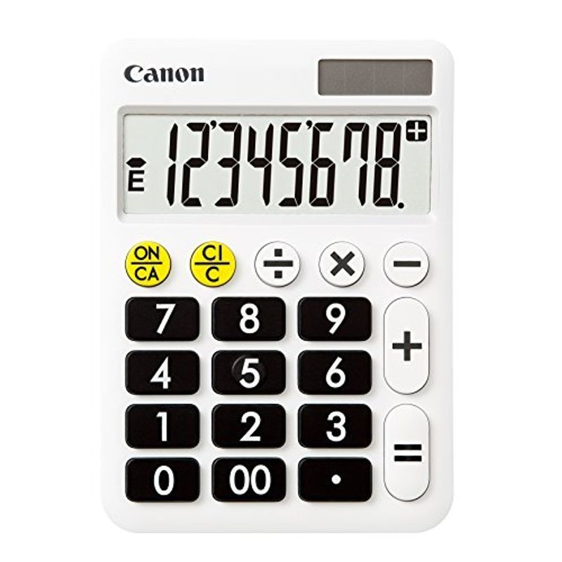 キヤノン キヤノン くっきりはっきり電卓 ミニ卓上タイプ LF-80 0900C001 電卓の商品画像