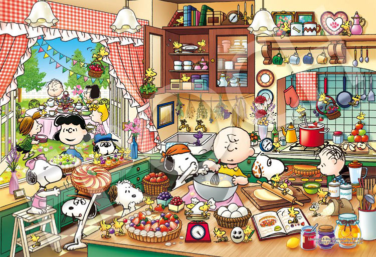 エポック社 ジグソーパズル PEANUTS スヌーピー カントリーキッチン