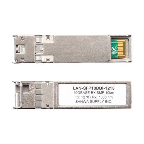  Sanwa Supply BiDirectional SFP конвертер (10Gbps) LAN-SFP10DBI-1213