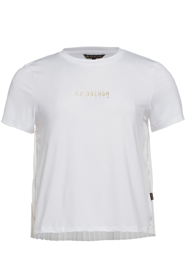 GOLDBERGH женский лыжи cut and sewn GBL5510231 GROOVE short sleeve top 8000 white