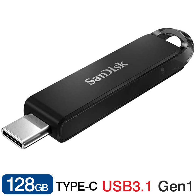 USBメモリー 128GB SanDiskサンディスク USB3.1 Type-C Gen1 Ultra スライド式 R:150MB s  SDCZ460-128G-G46海外パッケージ 夏のセール 嘉年華 - 通販 - PayPayモール