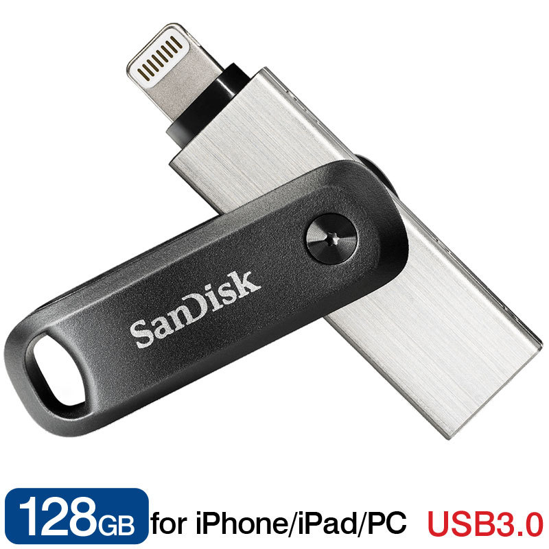 SanDisk iXpand Flash Drive Go SDIX60N-128G-GN6NE （128GB 海外パッケージ） iXpand USBメモリの商品画像