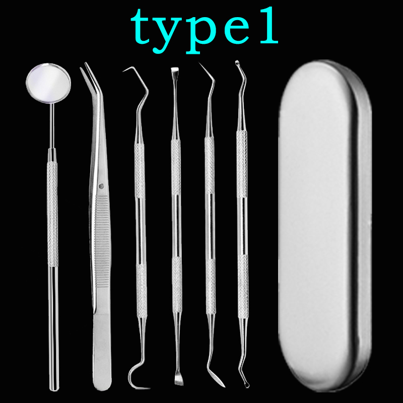 6 pcs set tooth stone taking . apparatus home for dental tool exclusive use case attaching tooth interval yani tooth . taking . bad breath prevention ... taking . tooth stone taking . apparatus tooth for tool tooth stone shaving #br35