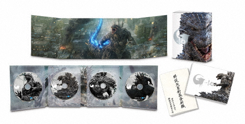 [ прибывший первым дополнительный подарок ][ Godzilla -1.0]Blu-ray роскошный версия 4K Ultra HD Blu-ray включение в покупку 4 листов комплект / бог дерево ...[Blu-ray][ возвращенный товар вид другой A]