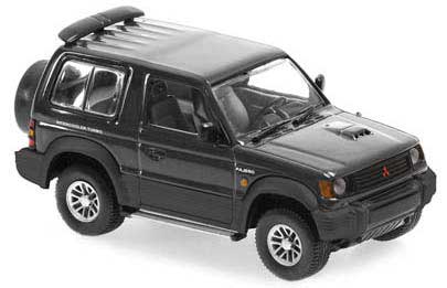 マキシチャンプス ミツビシ パジェロ SWB 1991 ブラック （1/43