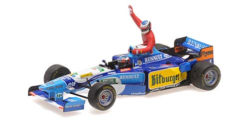ミニチャンプス Benetton Renault B195 Michael Schumacher Canadian