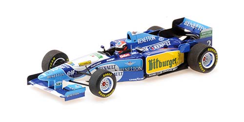 ミニチャンプス ベネトン ルノー B195 ジョニー・ハーバート 1995