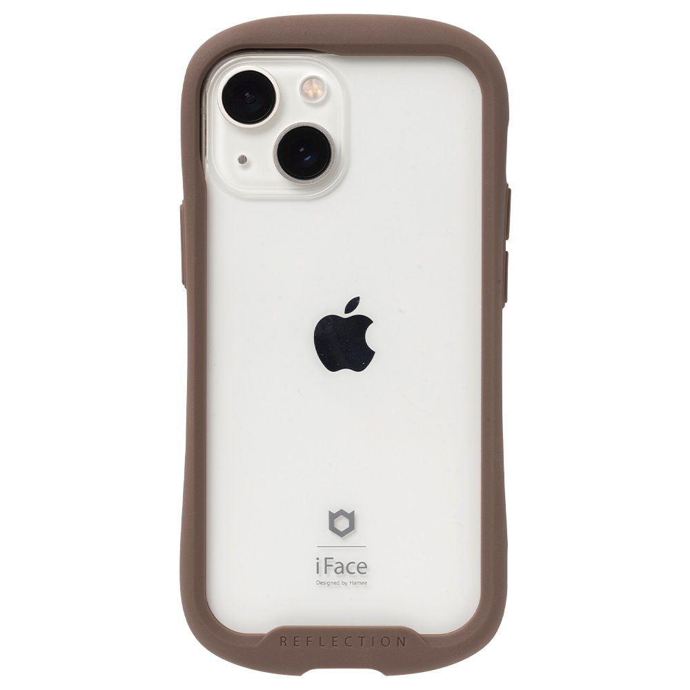 Hamee iPhone 13 mini iFace Reflection 強化ガラスクリアケース 41-943861（ブラウン） iFace iFace Reflection iPhone用ケースの商品画像