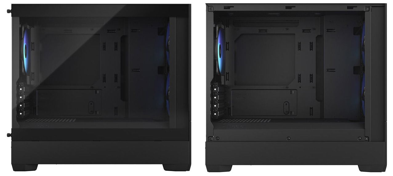 Fractal Designlflaktaru дизайн Mini PC кейс Pop Mini Air RGB Black TG Clear Tint FD-C-POR1M-06 возвращенный товар вид другой B