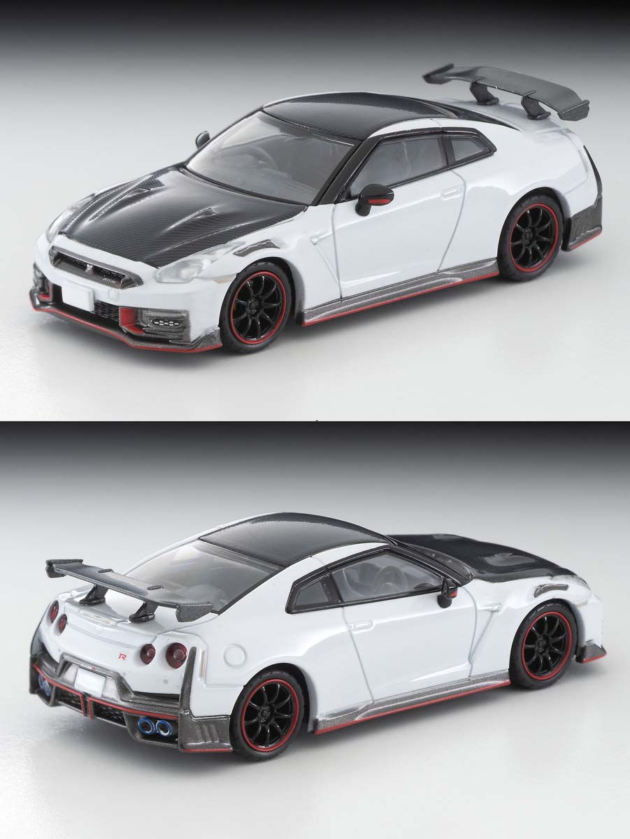  Tommy Tec 1/ 64 LV-N317b NISSAN GT-R NISMO Special edition 2024 model( white )(332602) minicar returned goods kind another B