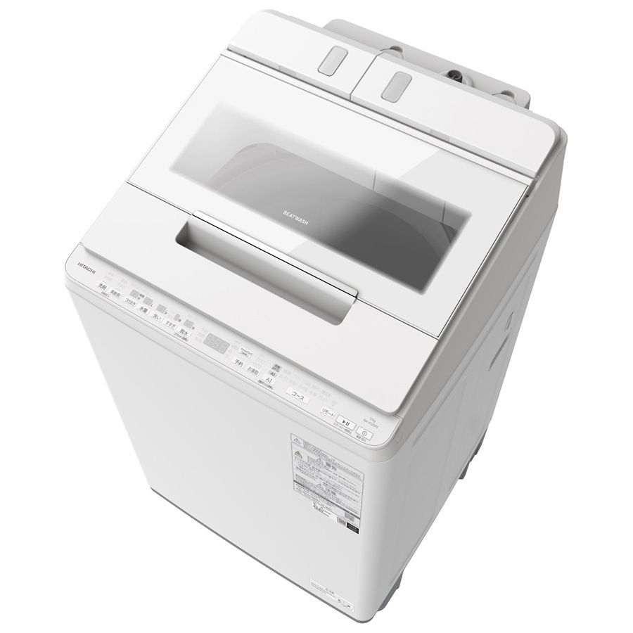 全自動洗濯機 ビートウォッシュ BW-X120M（W） （ホワイト）の商品画像