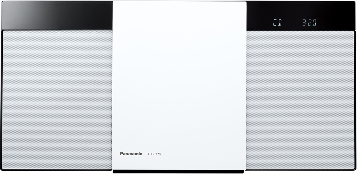  Panasonic compact stereo system ( white ) Panasonic SC-HC320-W returned goods kind another A