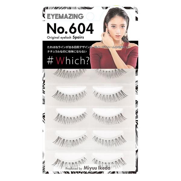 とっとこまつげ EYEMAZING EYEMAZING NO.604 つけまつ毛、まつ毛エクステ - 最安値