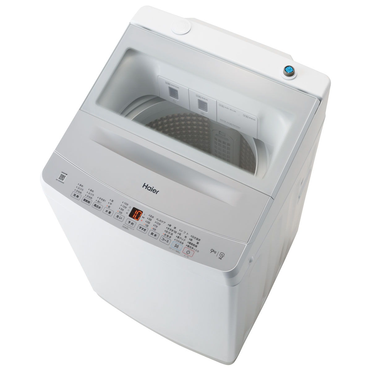 Haier 9.0kg 全自動洗濯機 JW-XD90A-W （ホワイト） 洗濯機本体の商品画像