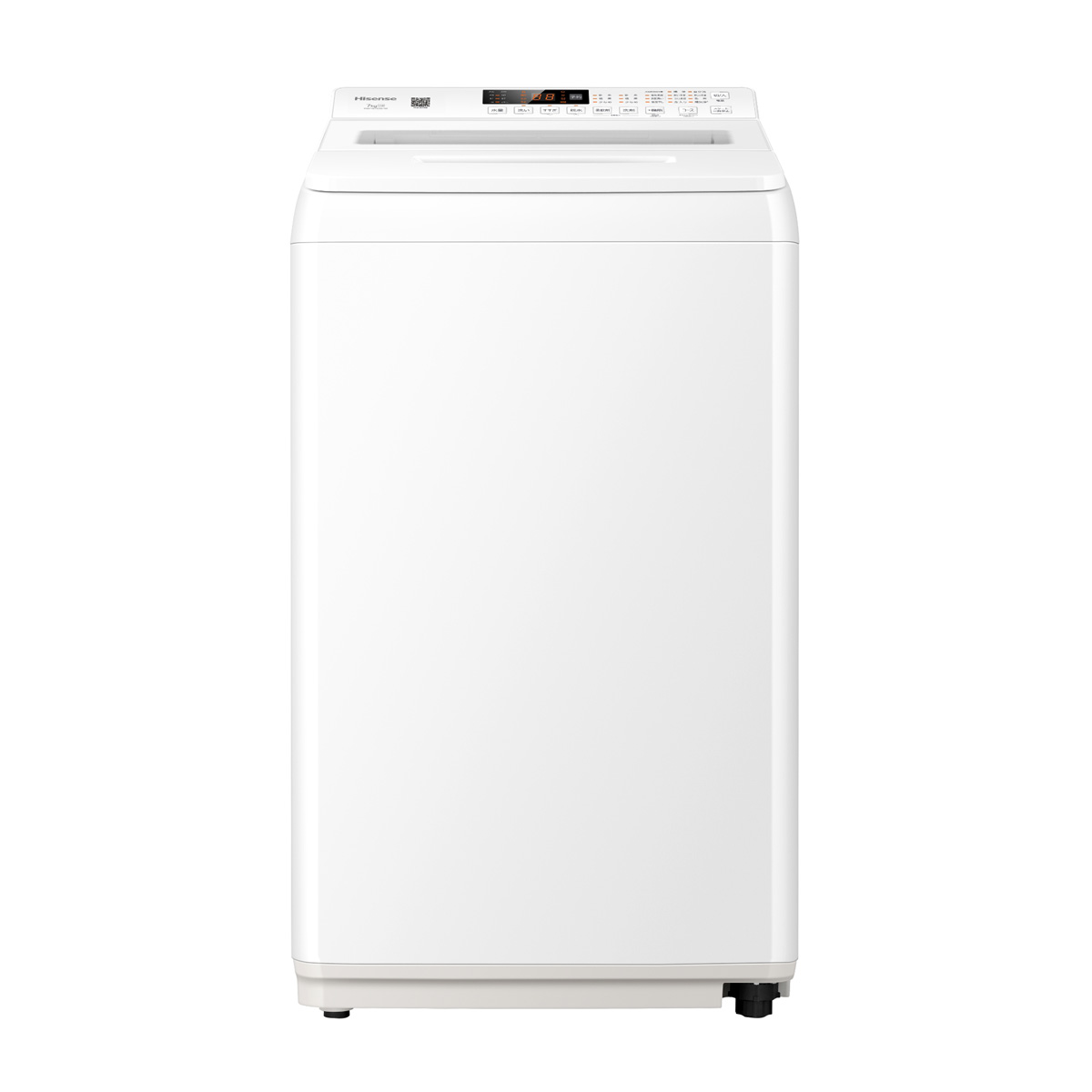 ハイセンス 7kg 全自動洗濯機 HW-G70XL-W （ホワイト） 洗濯機本体