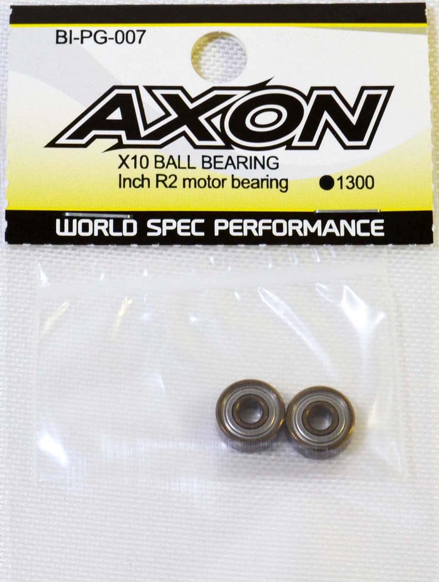AXON X10 BALL BEARING Inch R2 motor bearing 2pic BI-PG-007 ラジコンパーツ、アクセサリーの商品画像