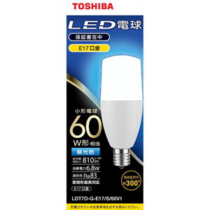 NVC Lighting 電球形LEDランプ LDT7D-G-E17/S/60V1 （昼光色） LED電球、LED蛍光灯の商品画像