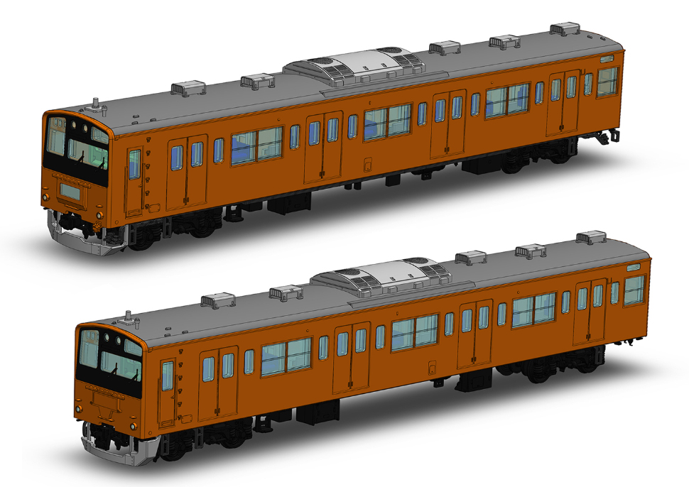 プラム PLUM JR東日本201系直流電車（中央線）クハ201・クハ200キット PP072 模型、プラモデルの車両の商品画像