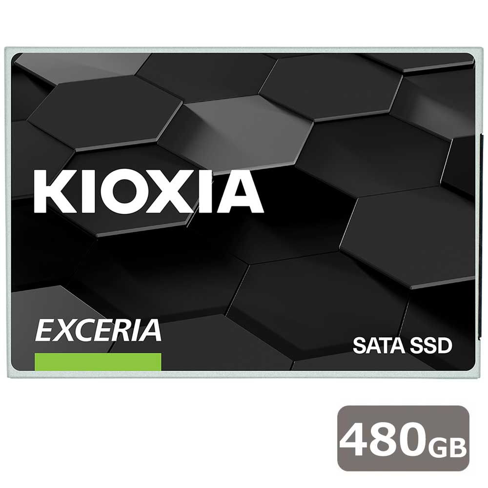 KIOXIA SSD-CK480S/N [EXCERIA 2.5インチ 7mm SATA 480GB] EXCERIA（KIOXIA） 内蔵型SSDの商品画像