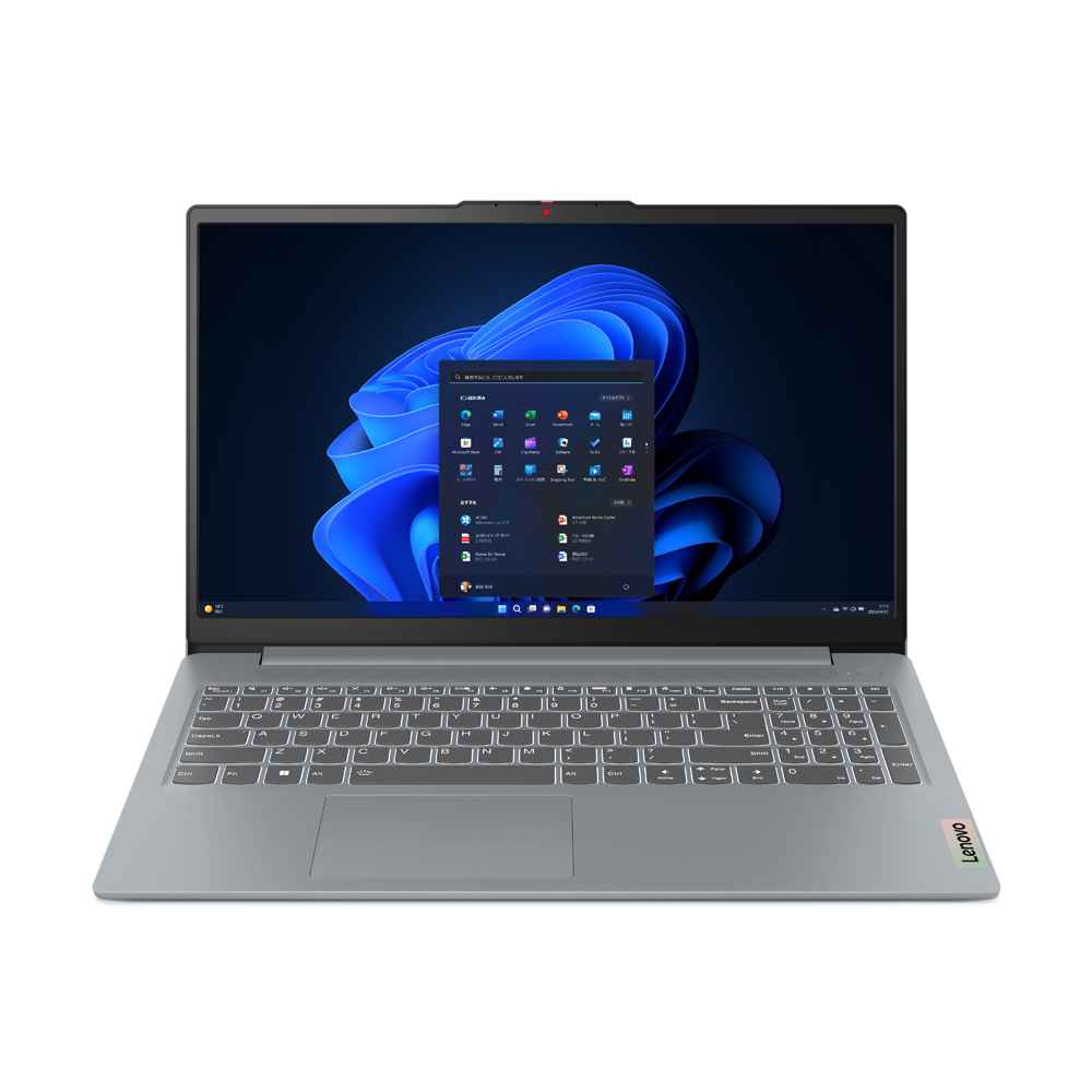 Lenovo （レノボ） 15.6型 ノートパソコン IdeaPad Slim 3 15AMN8 （Ryzen 3/メモリ 8GB/256GB SSD） アークティックグレー 82XQ00F3JP Windowsノートの商品画像