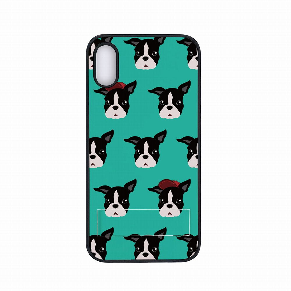 Dparks iPhone XR用 spirit case Fashionable Dog French Bulldog DS14838i61 iPhone用ケースの商品画像