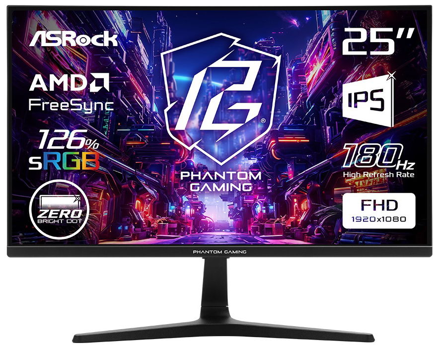 ASRock PG25FFT パソコン用ディスプレイ、モニター - 最安値・価格比較