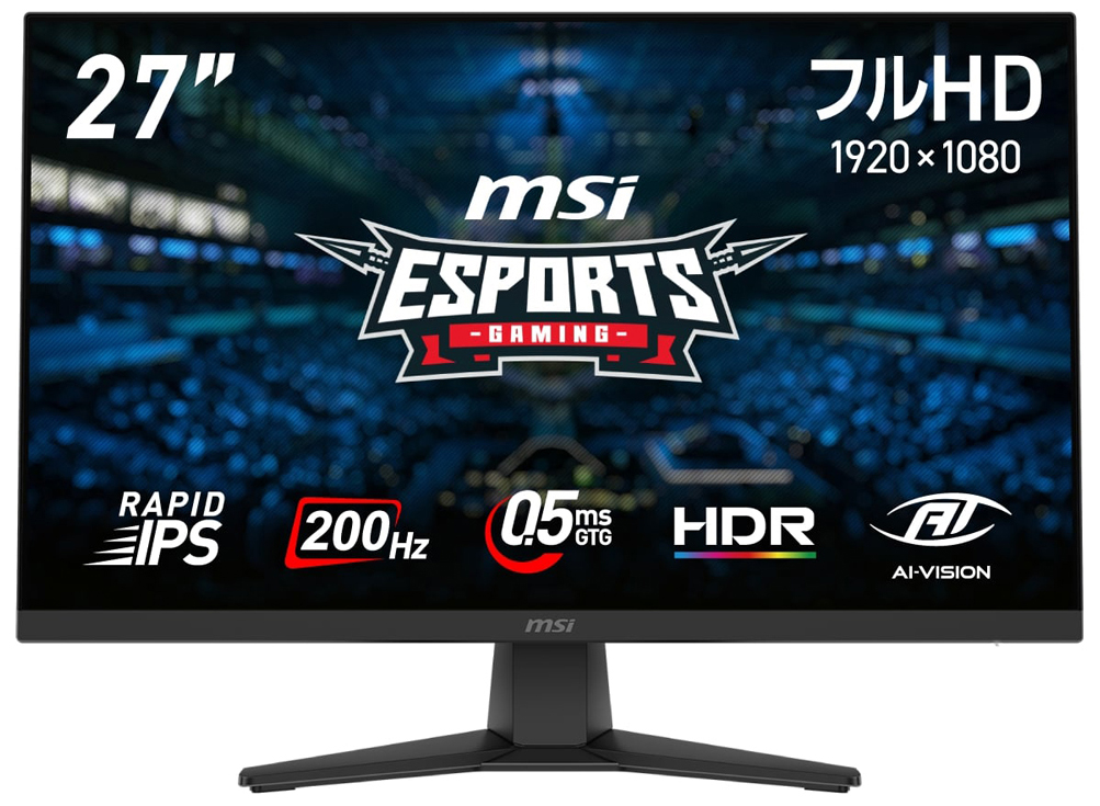 MSI MAG 272F 27インチ ゲーミングモニター MSI MAG 272F MAG パソコン用ディスプレイ、モニター - 最安値・価格