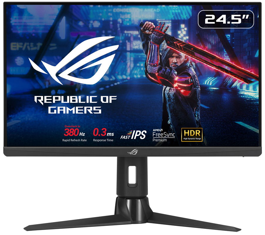 ASUS ROG Strix XG259QN （ブラック） ROG ROG STRIX パソコン用ディスプレイ、モニターの商品画像